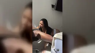 Busty Teen in Stockings Pleasures Her Stepdad