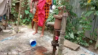 Indian Housewife Massage Turns Into Cheating Doggystyle