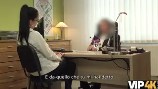 European Teen Auditions With Blowjob at Casting