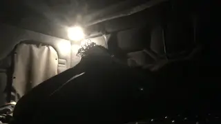 Curvy BBW Takes Rough Oral in a Parked Vehicle