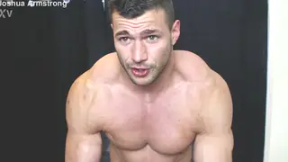 Muscular Hunk Flexes in Designer Briefs