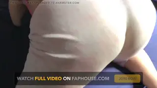 Arab MILF Enjoys Anal POV in Stockings and Lingerie