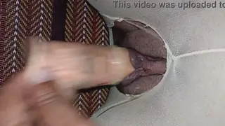 Amateur Couple Fills Her Pussy With a Hot Creampie