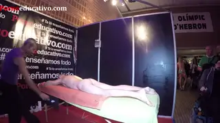Coach Guides a Sensual Massage Session