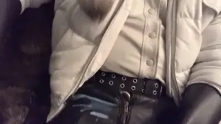 Leather Master Delivers Hard Spanking Session