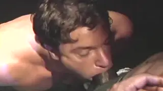 Group of Men Share Fists and Mouths in Massive Orgy