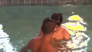 Muscular Latino Couple Fucks Bareback in Interracial Session