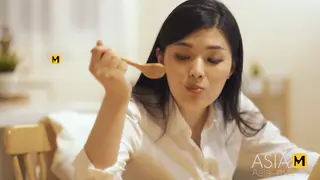 Busty Asian MILF Deepthroats Before Pussy Licking