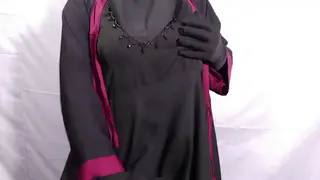 Indian Housewife Cheats in Kitchen and Bathroom