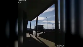 Guy Flashes Round Ass At Busy Bus Stop