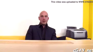 Man Receives Toy Rimming and Deep Throat Before Cumshot