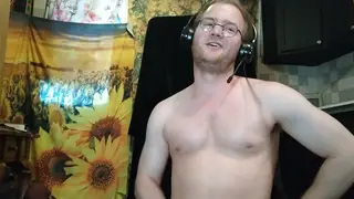 Solo Twink Strokes His Thick Cock Under Neon Club Lights