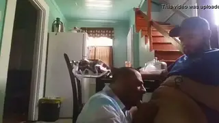Mature Latino Man Delivers Slow Blowjob to Guy