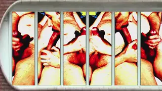 Voyeur Watches a Window Blowjob From the Shadows
