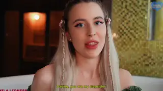 Curvy Stepsister Cornered in Bathroom for Rough Doggystyle