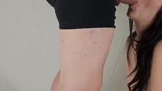 French Teen Submits to Bondage Anal and Facial From Master