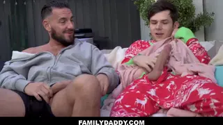 Stepdad and Stepson Share Raw Passion After Mutual Play