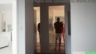 Muscular MILF Earns a Gym Creampie After a Wet Blowjob