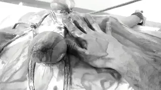 Petite Teen Gets Drizzled With Ice Cream While Tied