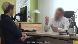 Blonde European Auditions for Casting with a Blowjob