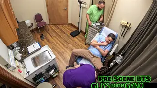 Curvy Nurse in Lingerie Dominates Patient During Exam