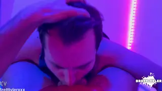 European Twink Takes Charge in Bareback Group Session