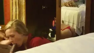 Wife Enjoys Threesome While Cuckold Husband Watches Closely