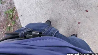 Petite Tattooed Latina Takes POV Pounding in Amateur Clip