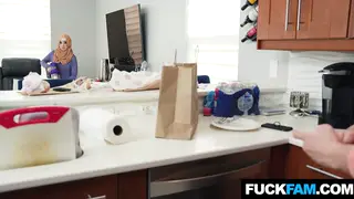Curvy Maid in Uniform Earns Forgiveness With Oral Service