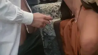 Vintage Asian Beauty Takes Two Cocks in a Wild Orgy