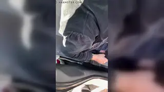 Mature Woman Takes BBC Inside a Car