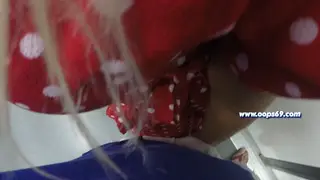 Mature Wife Teases Stranger on a Crowded Train
