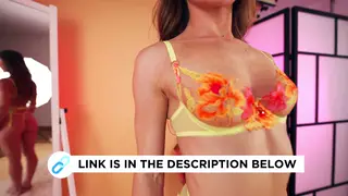 Babe Models Sheer Lingerie in First Try-On Haul