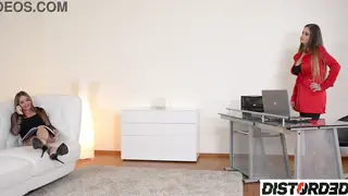 Curvy Boss Dominates Employee With Pissing and Pegging