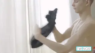Blonde Twink Takes Facial After Doggystyle