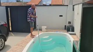 Redhead MILF Cucks Husband With Pool Boy in Doggystyle