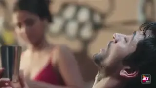 Indian Teacher in Red Lingerie Teases Her Husband