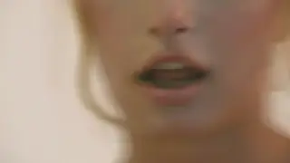 Blonde Busty Beauty Teases in Sheer Stockings