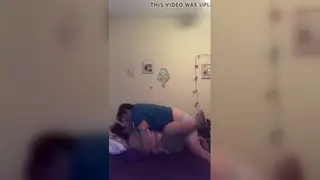 Curvy BBW Lesbians Share Strap-On Domination