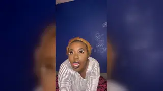Ebony Teen Rides Toy to Solo Climax