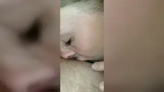 Amateur POV Shows Intense Rimming Up Close