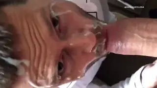 European Compilation Ends With Cum on Faces