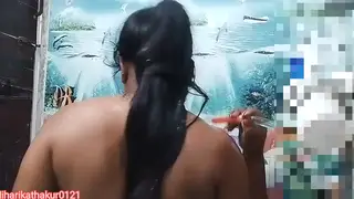 Busty Wife Invites Passion in the Bathroom