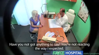 Blonde MILF Seduces Doctor for Creampie in Hospital