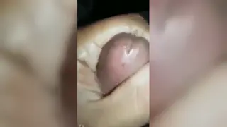 Solo Male Handles His Length in Brief Clip