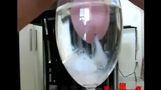 Solo Guy Strokes Massive Cock to Explosive Release