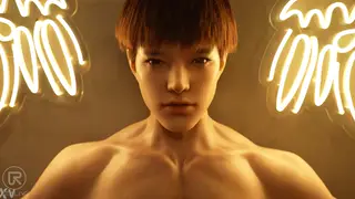 Solo Guy Explores Lifelike Male Doll