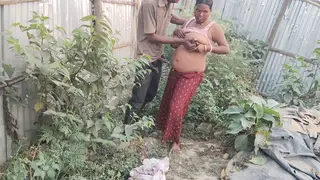 Indian Wife Takes Anal Doggystyle Outdoors