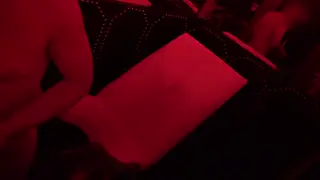 European Chub Masturbates on Gyno Chair in Adult Cinema