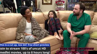Patient Explores Anal Toys in Hospital Lingerie